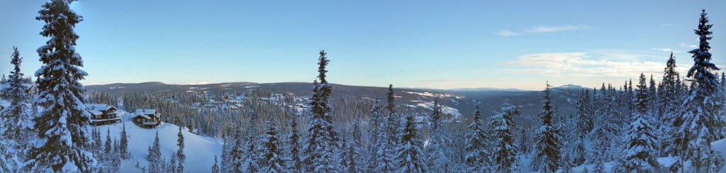 View from Kvitfjell